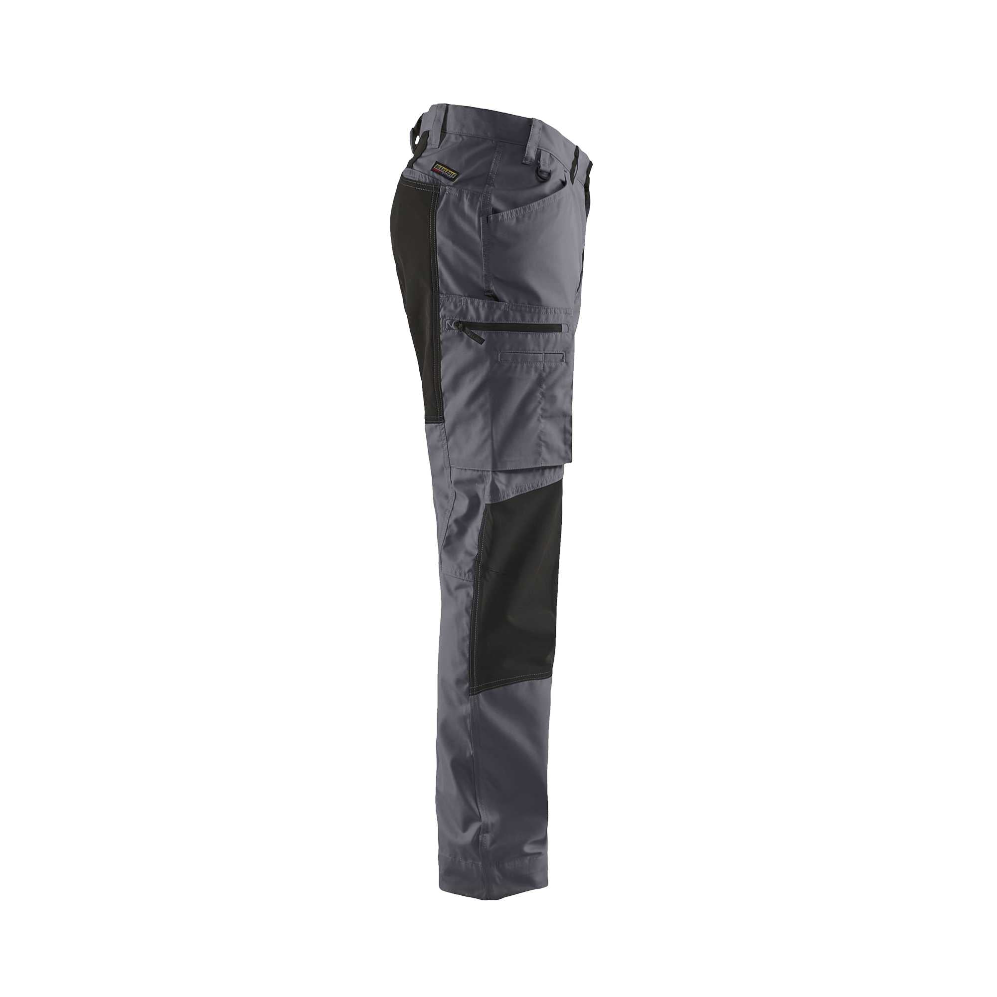 BLAKLADER 14591845 Service Trousers with Stretch Work Trousers Men - stretch panels